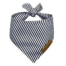 The Slade Striped Dog Bandana - Stylish and Durable design