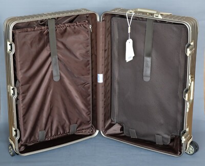 Rimowa Topas Titanium (pre-LVMH) 64-98 Liters full set NEU Rimowa Topas Titanium (pre-LVMH) 64-98 Liters full set NEU