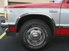 Fits 1982-1994 Chevy S-10 Blazer SUV Stainless Steel Fender Trim molding