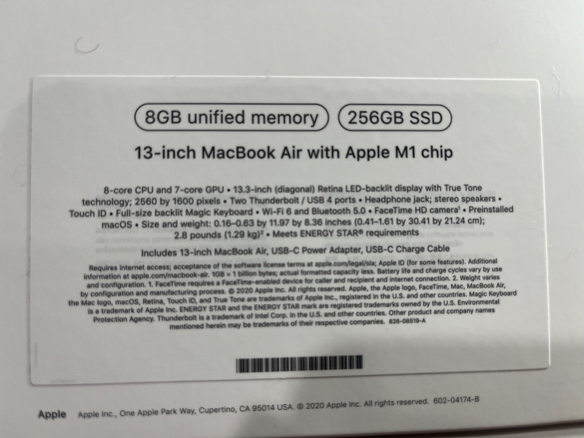 Apple MacBook Pro 13in (256GB SSD, M1, 8GB) Laptop - Space Apple MacBook Pro 13in (256GB SSD, M1, 8GB) Laptop - Space