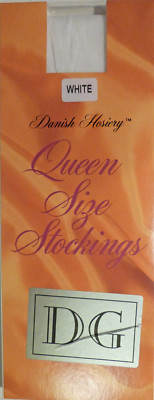 Dancing Girl Queen Size Strümpfe 15 DEN Vision Toe 100% Nylon in weiß