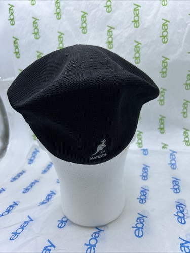 KANGOL BAMBOO Black Hat size Medium - Picture 3 of 5