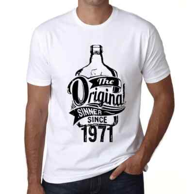 ULTRABASIC Herren T-Shirt Der Originalsünder seit 1971 The Original Sinner