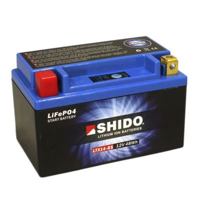 Batterie Lithium-Ionen SHIDO LTM2L KTM SX-F 250 4T 16-17