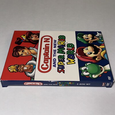 Captain N and the New Super Mario World [DVD] Near Mint Discs