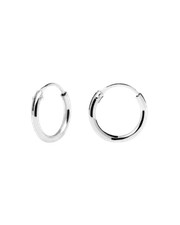Small Hoop Earrings Sterling Silver 925 Bestseller Jewelry 1.2mmx8mm USA Seller