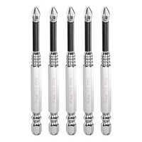 "5 StüCk Anti-Rutsch Phillips Bit PH2 1/4\" Sechskantschaft Magnetisch Schwarz FüR"