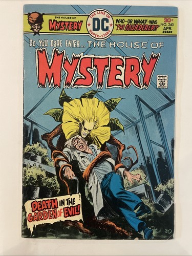 House of Mystery #240 (DC Comics April 1976)
