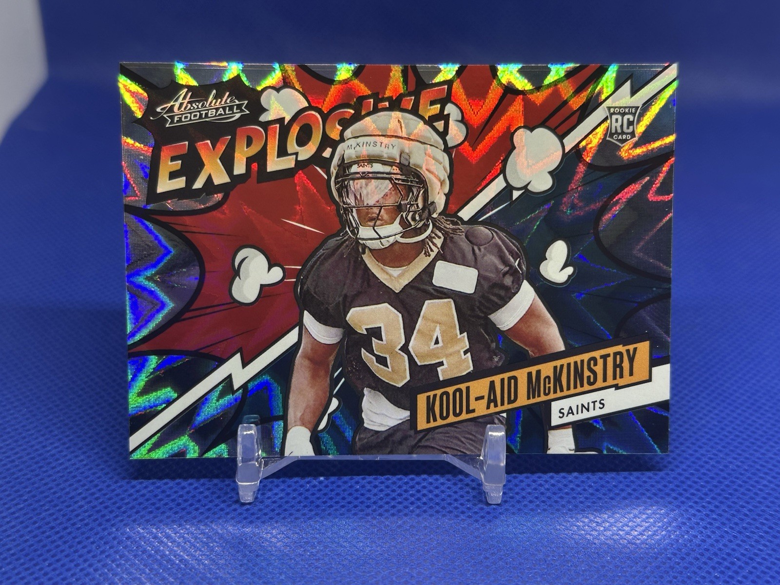 2024 Absolute EXPLOSIVE Kool-Aid McKinstry Rookie Case Hit (RC)  Saints SSP