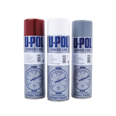 U Pol Products Power Can UP0802 Professional Spray Paint, 500 mL Aerosol Can, Ma