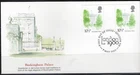 1¢ WONDER'S ~ GREAT BRITAIN BUCKINGHAM PALACE FDC GUTTER PR-UNADDRESSED~ F47