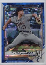 2021 Bowman Chrome Draft Sapphire Edition Jackson Jobe #BDC-69 1t44