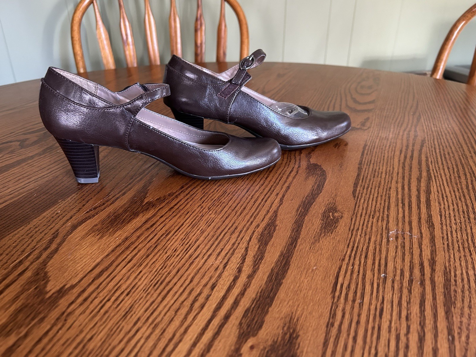 Aerosoles Brown Leather Pumps Sz.7