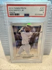 2012 KEN GRIFFEY JR Prizm Silver PSA 9 Mariners Legend Refractor!