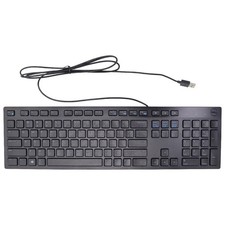 New Dell KB216 Wired Multimedia Keyboard Black Lot of 10 BH 