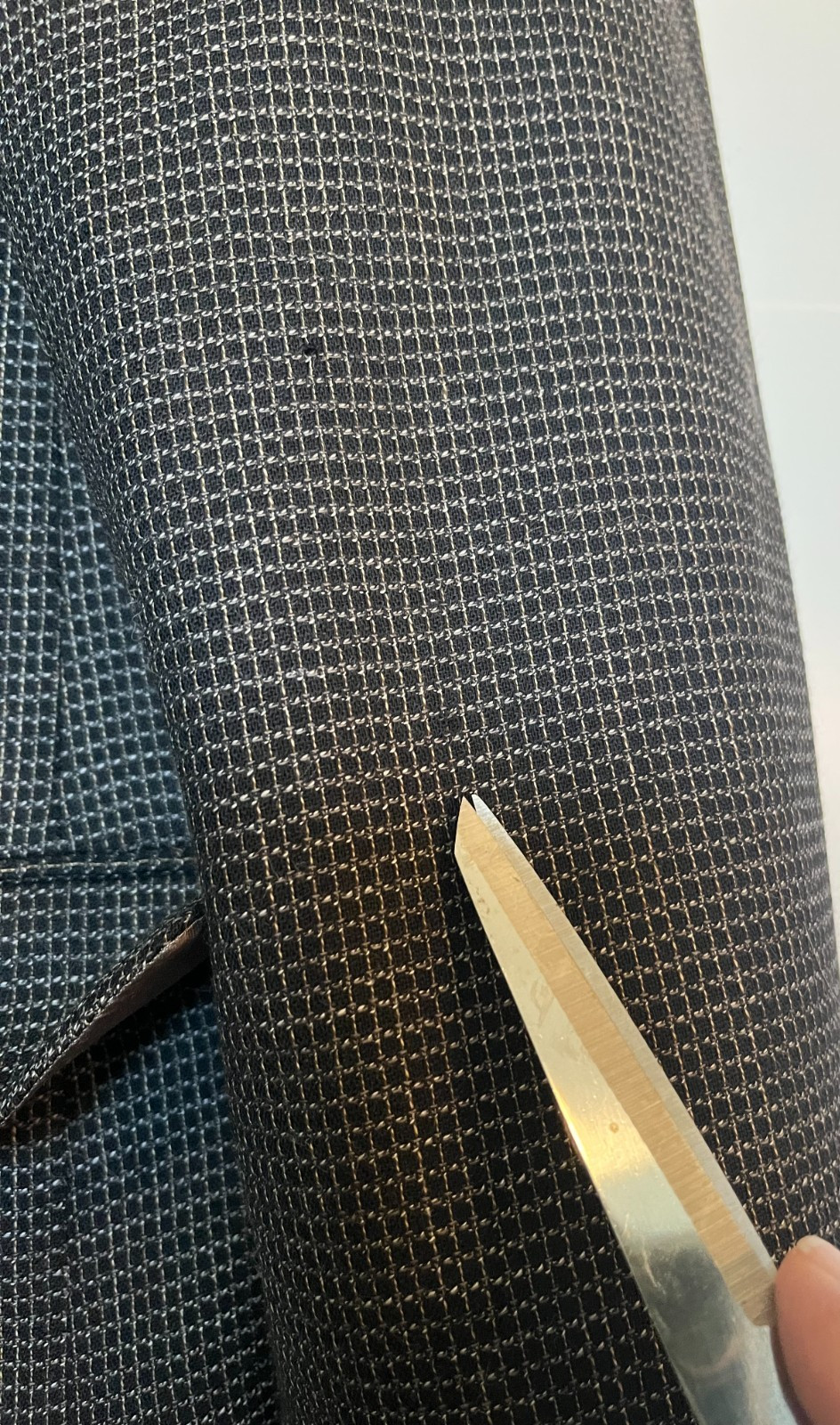 Tallia Uomo Black Checked Blazer Jacket Sport Coat 3 Button 100% Wool 42R