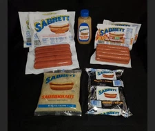 Sabrett All Beef  Skinless Hot & Zesty Sausage Combo Pack 