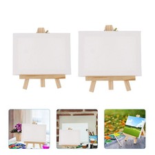  2 Sets Chevalet Peinture Chevalets De Table Pour La Petit L'affichage