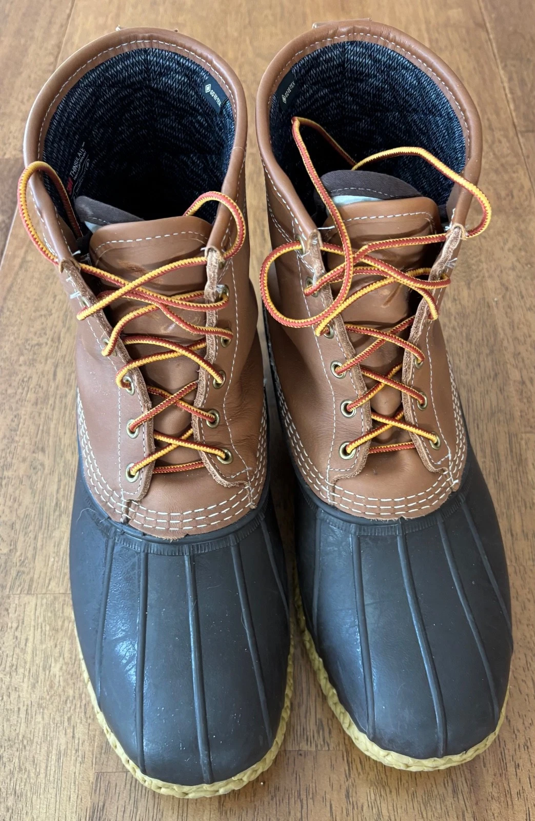 Men's Bean Boots, 8" GORE-TEX/3M Thinsulate Insulated Size 14W