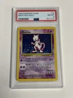 Pokémon Mewtwo Base Set Holo Rare PSA 8 Graded Card 10/102 Wizards of the Coast!