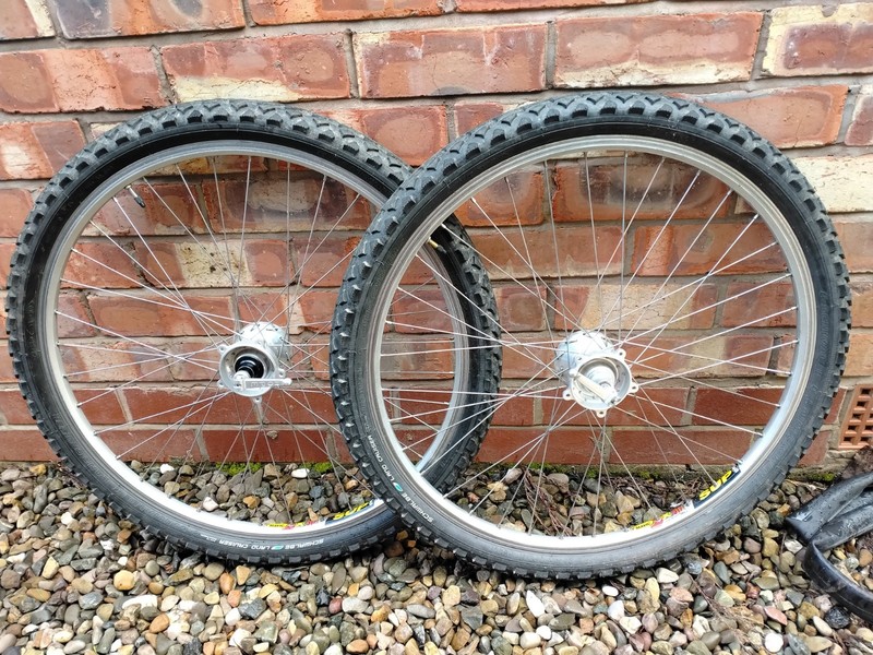 Hope Big'un Mavic X517 26" Vintage Mtb Wheelset