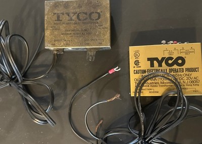 Tyco HO Electric Power Pack Train Transformer Model 899B  & 8997 set Un tested