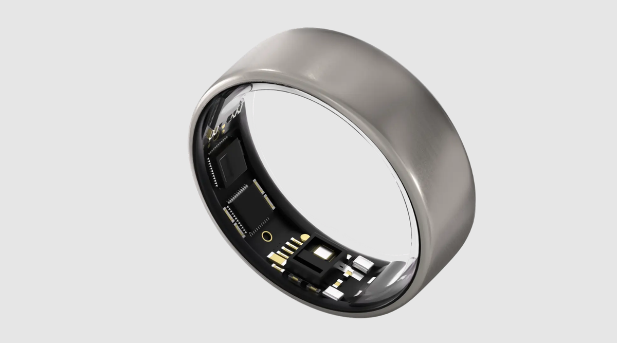 Ultrahuman UHRA-RT-09 Ring AIR Smart Ring, Size 9 Raw Titanium | eBay
