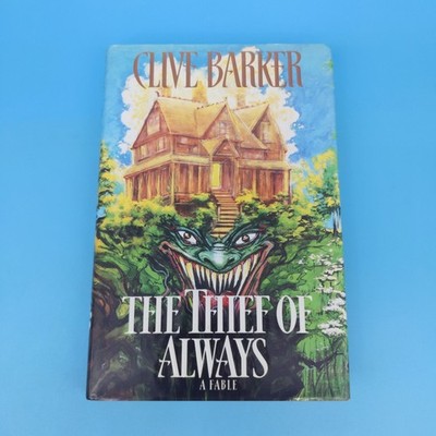 The Thief Of Always SIGNED Inscribed CLIVE BARKER 1st edition 1992 horror VG+