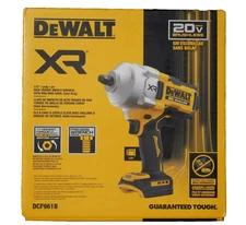 DEWALT DCF961B 1/2 In Hi Torque Impact Wrench 20V MAX XR Cordless Hogs Ring