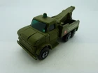 Matchbox Lesney Superfast 71 Dodge Wreck Truck Military loose