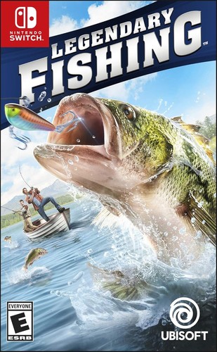 Legendary Fishing FISH GAME FOR Nintendo Switch USED 