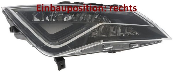 Valeo 046953 Hauptscheinwerfer Rechts Scheinwerfer Frontscheinwerfer FüR Seat-image