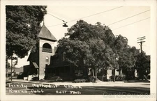 Pomona, California CA Trinity Methodist Church Original Vintage Real Photo RPPC