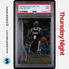 1996 BOWMAN 'S BEST #R23 KOBE BRYANT RC ROOKIE PSA 9