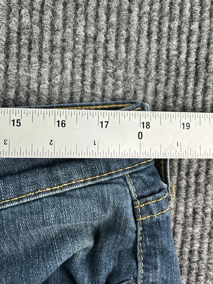 Jeans Levis 559 Para Hombre 36x34 Azul Denim Clásico Relajado Recto Lavado Oscuro Informal Foto 2 de 4