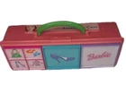 Tara Toy Barbie Accessory Case Pink Plastic Storage Organizer 9" Vintage 1999