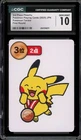 CGC 10 Gem Mint JPN 3nd Place Pikachu Taruka Playing Cards Pokemon