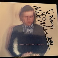 Dear Mark J. Mulcahy I Love You Mark Mulcahy CD, Mezzotint Autographed Signed Dear Mark J. Mulcahy I Love You Mark Mulcahy CD, Mezzotint Autographed Signed