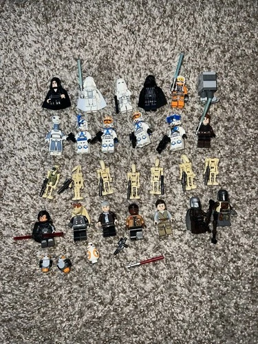 Lego Mini figures Lot Star Wars Various