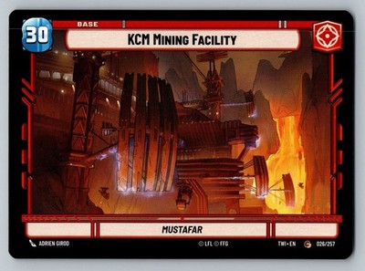 KCM Mining Facility // Battle Droid 026/257 // T01/T02 Common Twilight of the Re
