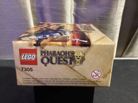 Lego Pharaoh's Quest Scarab Attack 7305 Blue Beetle Gold pickaxe campfire 2011