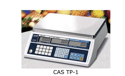 CAS TP-1 Retail Digital Scale Total Weighing Station Electronic Price Computer