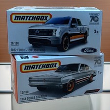 MATCHBOX 70 Years 66 DODGE CHARGER & 22 Ford F-150 Lightning Power GRABS UGET2️⃣
