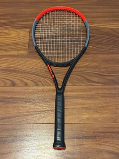 Racchetta da tennis Wilson Clash 100 Tour V1.0 Grip taglia 2 (4 1/4) usata (senza crepe)