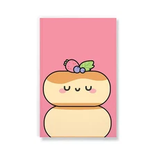Denik Smoko Souffle Pancake Lined Notebook Aesthetic Stationery Cute Journal📝