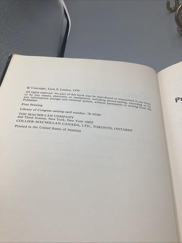 1970 Optimization Theory for Large Systems, by Lasdon, Leon S., Hardcover *RARE* - Picture 3 of 6