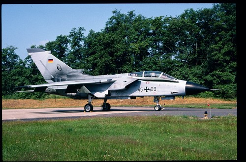 #7564 ORIGINAL K64 AIRCRAFT SLIDE: German AF Panavia Tornado 45+09 JBG33