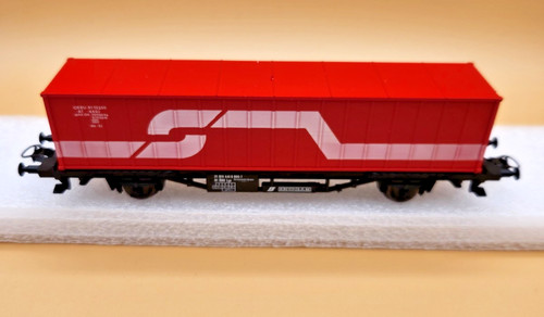 Nuevo En Caja HO LIMA 302848 ÖBB CONTENEDOR DE CARGA VAGÓN PLANO | Condition: New
