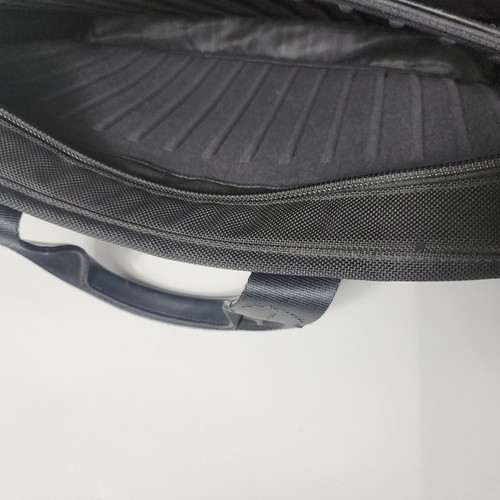 TUMI Alpha 26111DH Expandable Black Ballistic Nylon Laptop Organizer Briefcase - Afbeelding 11 van 14