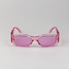 Versace KIDS Sunglasses Pink Fuchsia Rectangle VK4429U 5370/5 NEW AUTHENTIC
